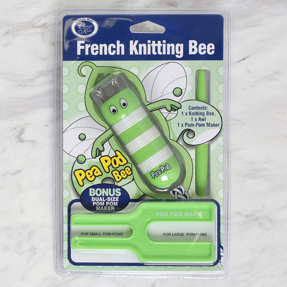 Loren 3'lü, Bız, Pon Pon ve Silindir Örgü Aparatı Seti